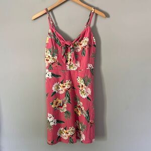 New! Hollister Floral Hibiscus Mini Dress Size Small